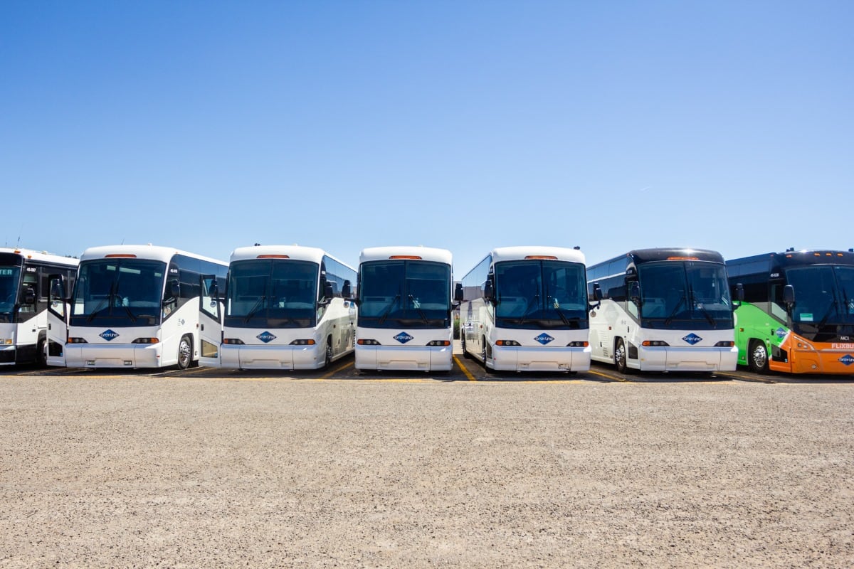 Charter Bus Rentals with Gray Line Tours and Bus Rentals Arizona