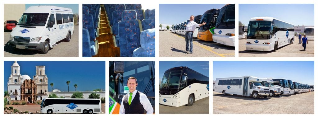Gray Line Bus Rental Service in Phoenix and Tucson
