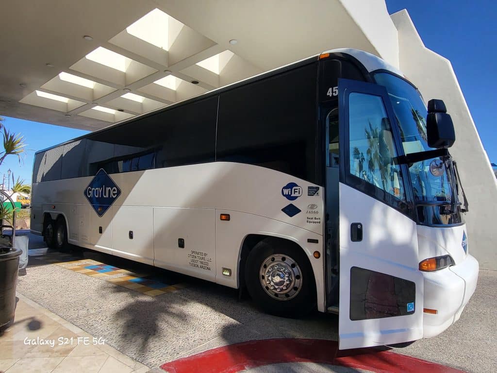 Charter Bus Rental in El Mirage, Arizona (5521)
