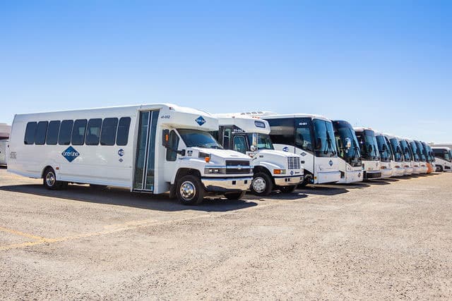 Charter Bus Rental in Phoenix, Arizona (8708)