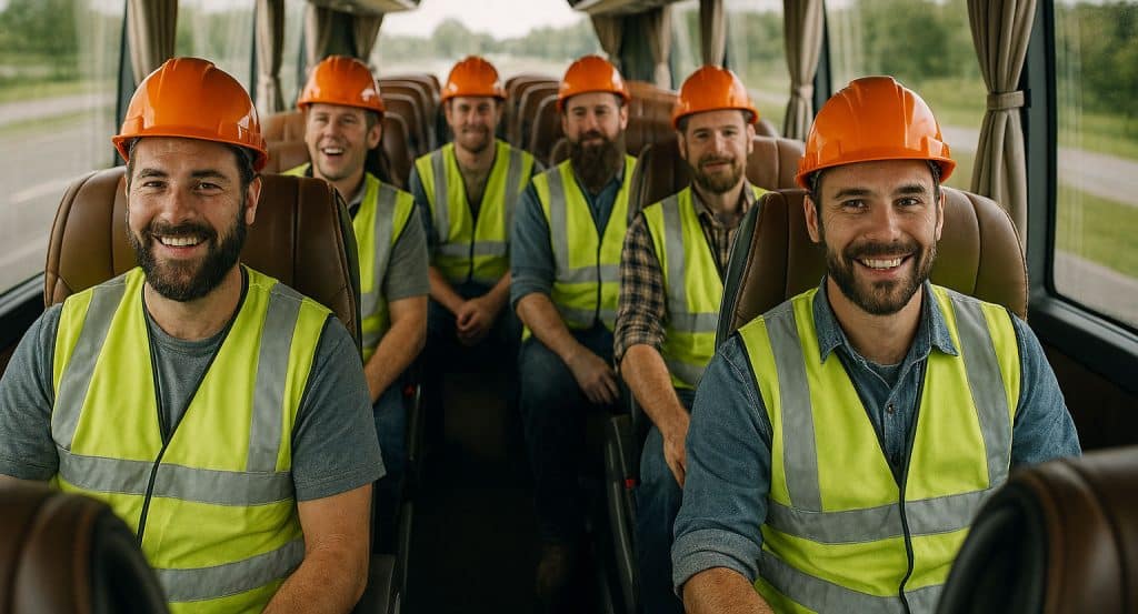 Transportation for Construction Workers: Efficiency, Safety, and Productivity