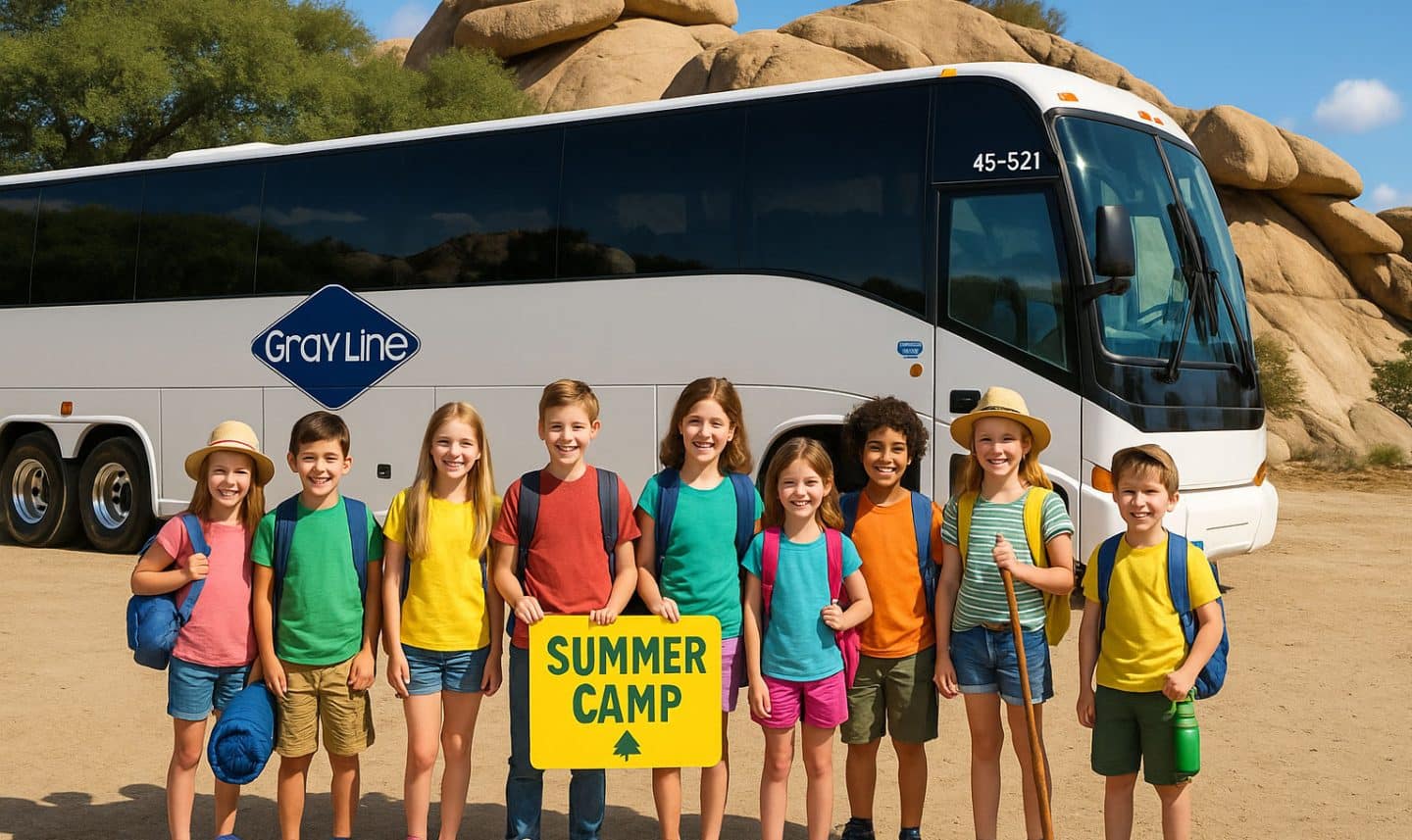 Send Them Smiling: Ensuring Safe & Stress-Free Summer Camp Transportation