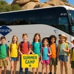 Send Them Smiling: Ensuring Safe & Stress-Free Summer Camp Transportation
