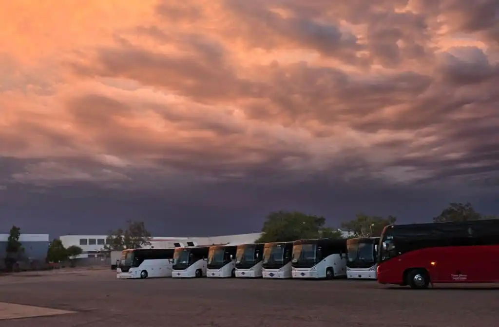 Chartering a Bus in Scottsdale